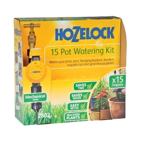 2802 KIT MICRO IRRIG 15 POTS + PROG MECA