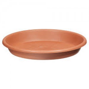 ROUND SAUCER 26CM LIGHT TERRACOTTA