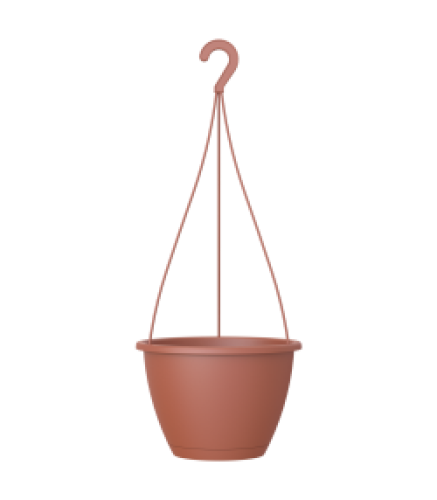 ALGARVE HANGING BASKET 25CM TERRACOTTA