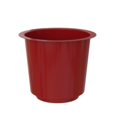 INSERT POT SANTORINI DARK RED