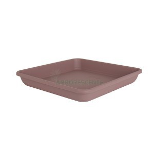 VENEZA SQUARE SAUCER 45CM TAUPE