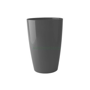 SANTORINI POT 40 CM ANTHRACITE
