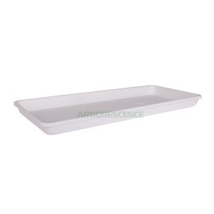 VENEZA RECTANGULAR SAUCER XL 100CM WHITE