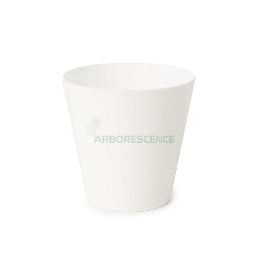 VASO MAJORELLE 14 CM BRANCO