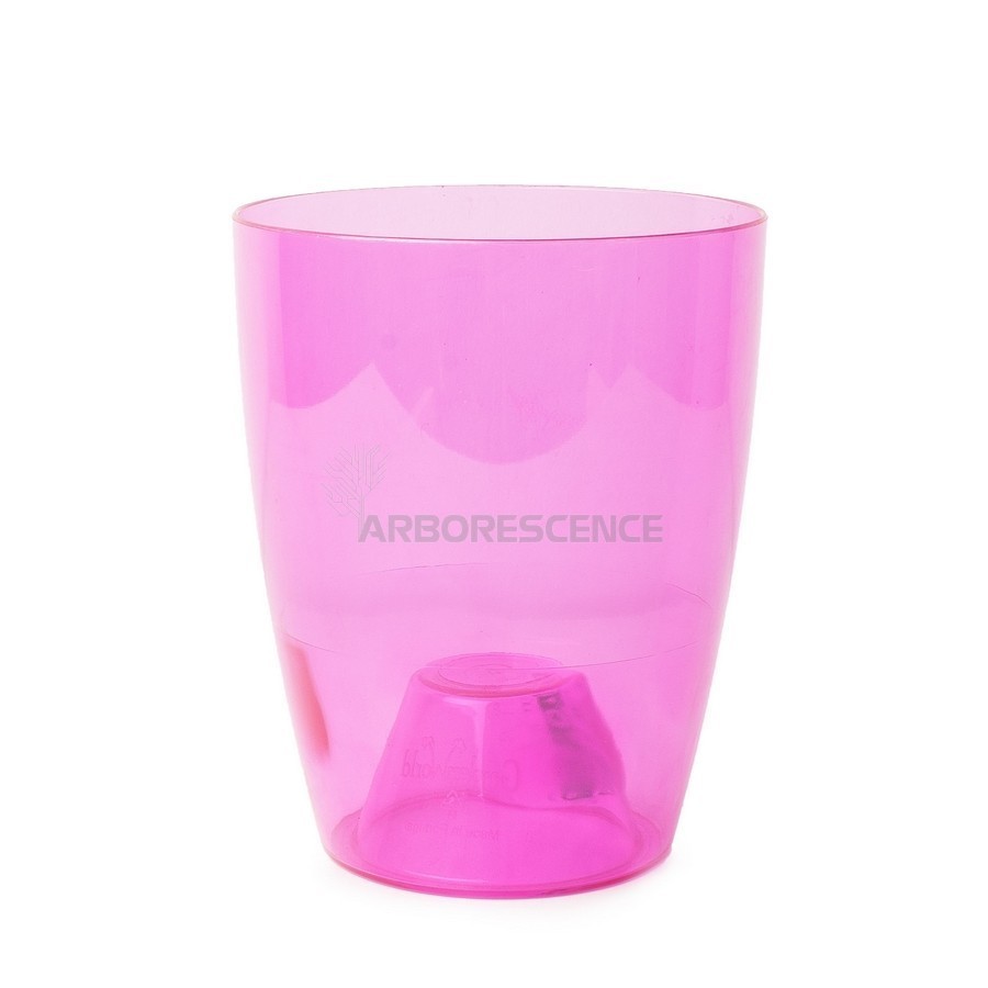 VASO EDEN ORQUIDEA TRANSLUCIDON PURPURA