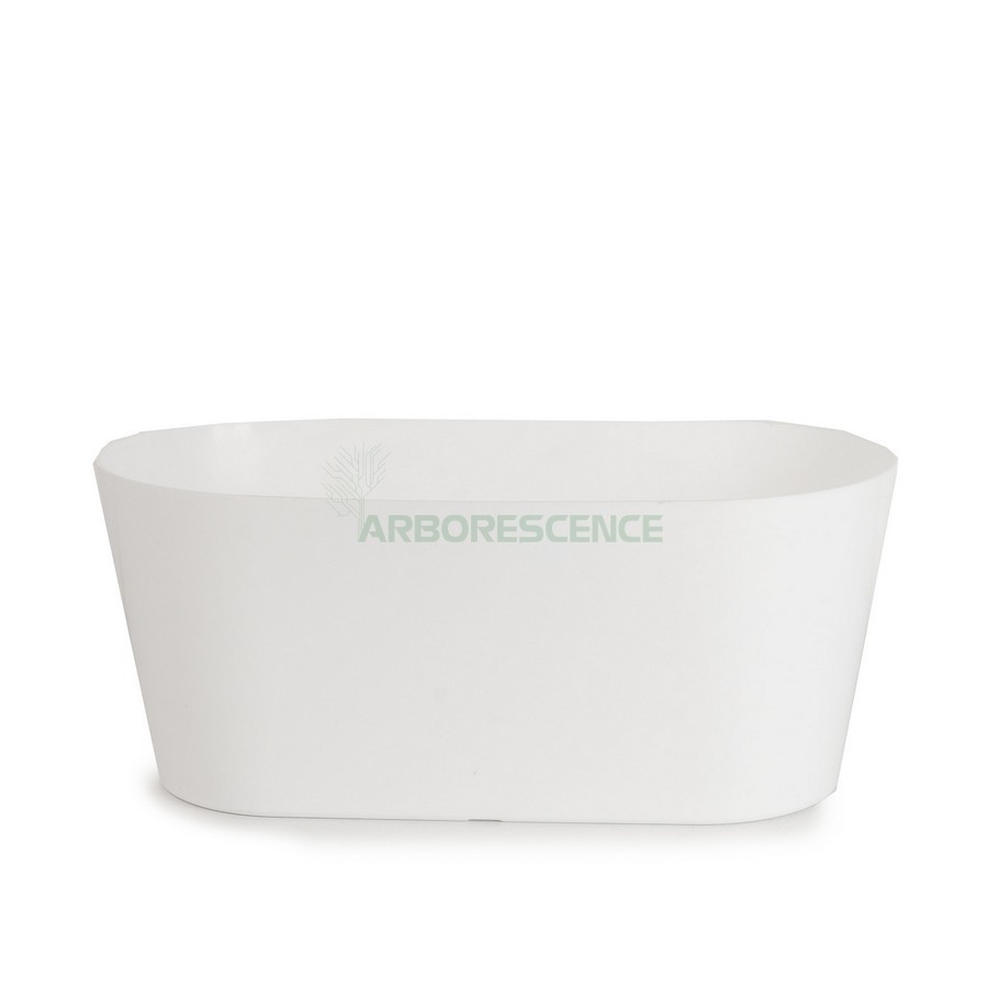 FLOREIRA MAJORELLE 31 CM BRANCO